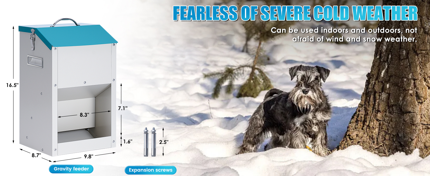 pet cat dog feeding feeder station food storage container