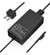 Microsoft Laptop Charger,Surface Book 3 Charger New 127W 15V 8A AC Power Supply Adapter Compatibl...
