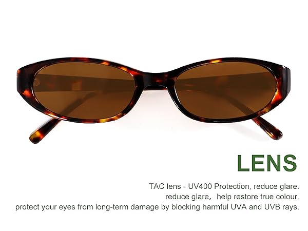 small oval sunglasses