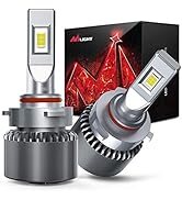 Nilight NIXMEN 2PCS 9005 HB3 LED Bulb 70W 8000-10000LM 350% Brighter High Beam Low Beam Combo Hal...