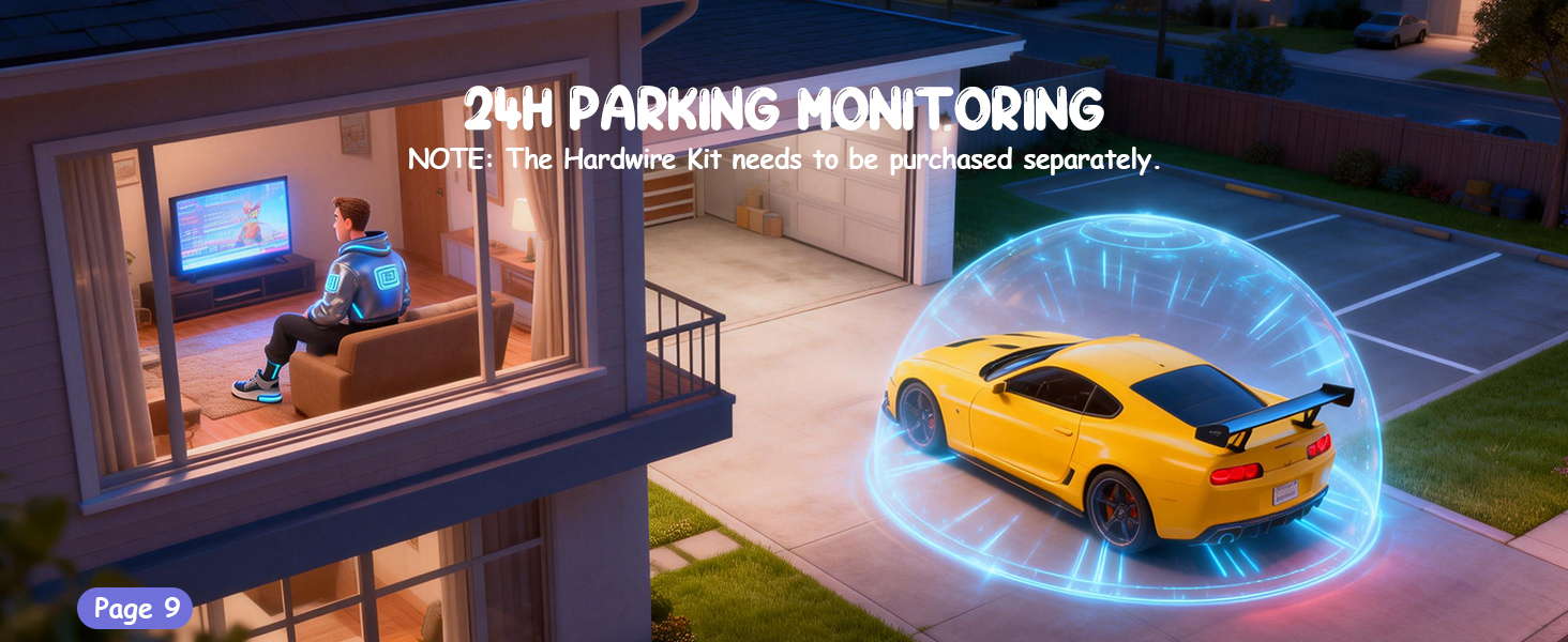 With 24/7 parking monitoring, I can head home after parking without a worry—my car’s in good hands.