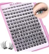 Ruairie Lash Clusters Wispy Eyelash Cluster Eyelash Extensions 154pcs Full Volume Cluster Lashes ...