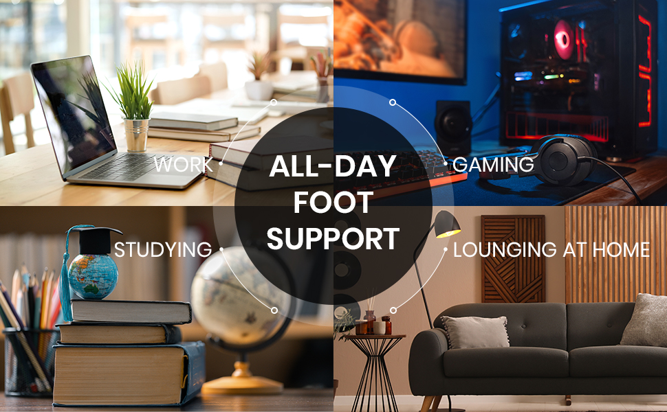 under desk foot stool foot rest for chair office foot rest desk footrest ergonomic desk accessories