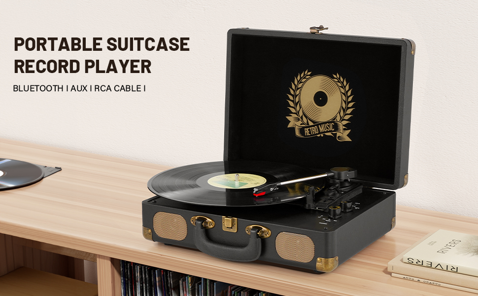 suitcase record player