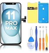 Ayake for iPhone 11 Pro Max Screen Replacement, 6.5-inch LCD Display Full HD and Touch Digitizer ...