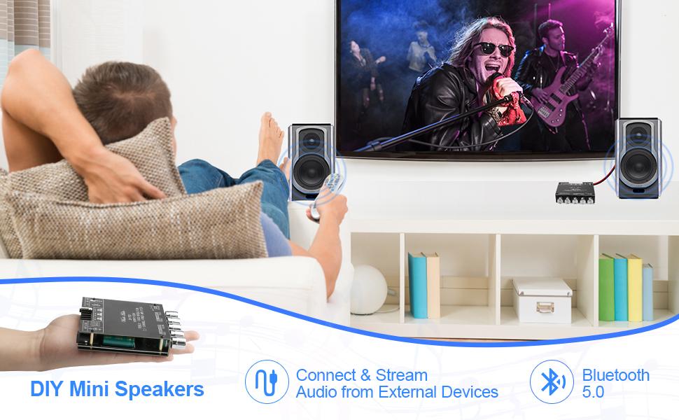 Extraordinary clarity Hi-Fi sound