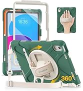 BRAECN for iPad (A16) 11th/10th Generation case 11/10.9 inch 2025/2022 Heavy Duty Shockproof Prot...