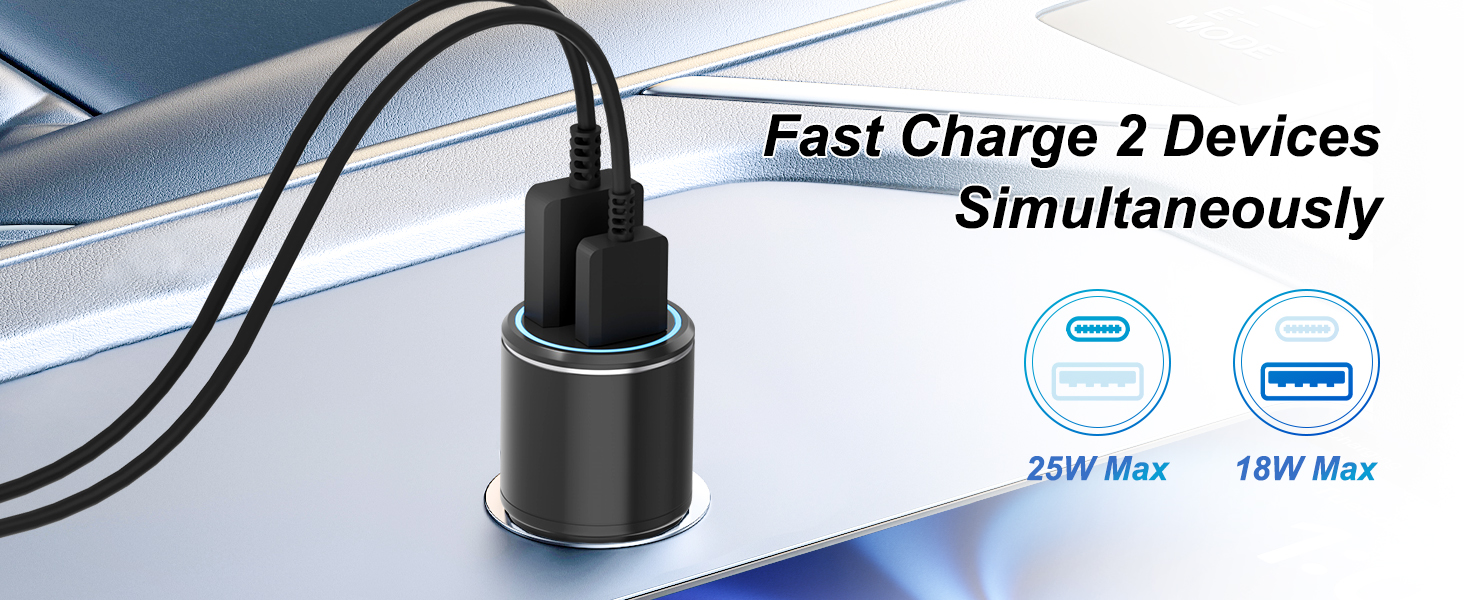 samsung car charger type c