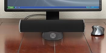 GOgroove SonaVERSE USB Laptop Clip On Speaker Sound Bar