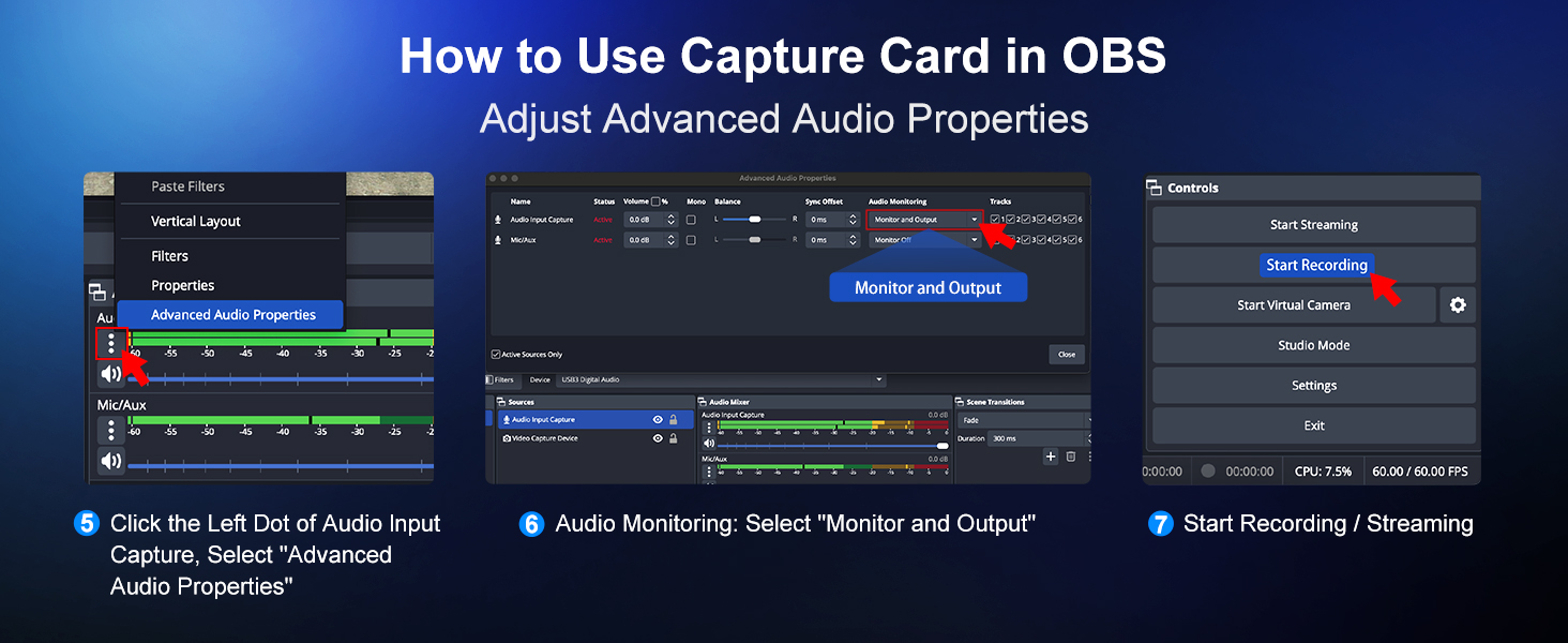 HDMI Video Capture for Streaming