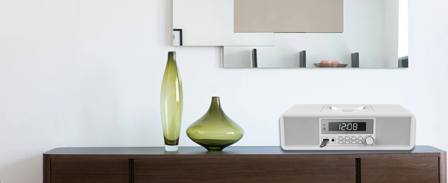 Retro CD Player USB Player for white