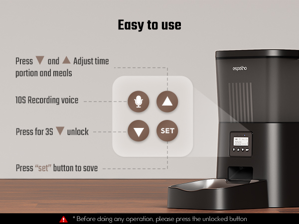 cat feeder automatic