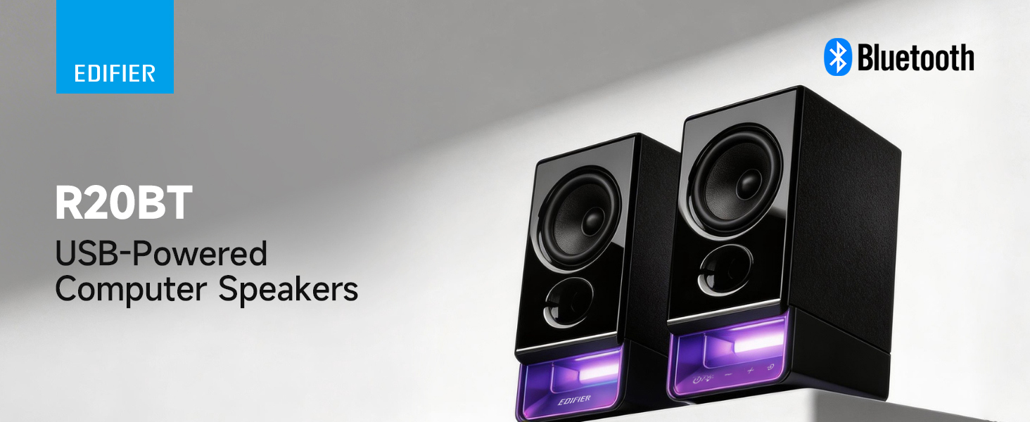 R20BT USB-Powered Compuputer Speakers