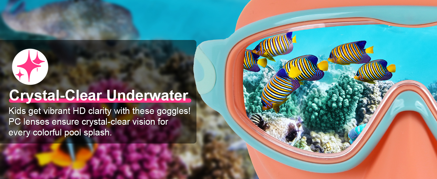 swimming goggles for kids 6-14