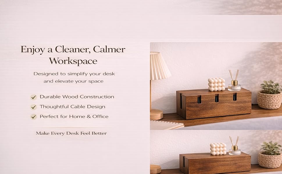 wooden desk organizer