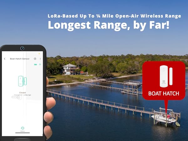 DOOR SENSOR LONGEST RANGE BY FAR BOAT HATCH