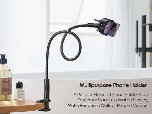 Lamicall Gooseneck Phone iphone Holder Bed mount headbroad