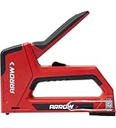 Arrow T501 5-In-1 Manual Staple and Nail Gun, Wire Stapler, Brad and Pin Nailer for Wood, Upholst...