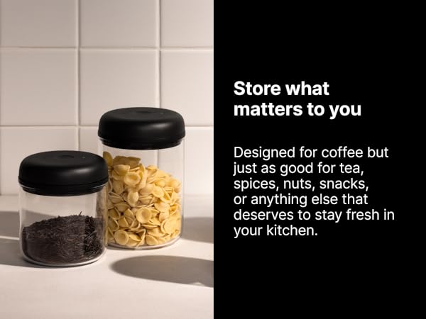 Store what matters tea spices nuts snacks, coffee