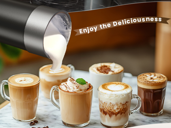 Electric Milk Frother and Steamer