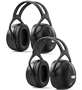 Dr.meter Noise Reduction Safety Ear Muffs, SNR35DB Ear protection Noise Cancelling Headphones For...