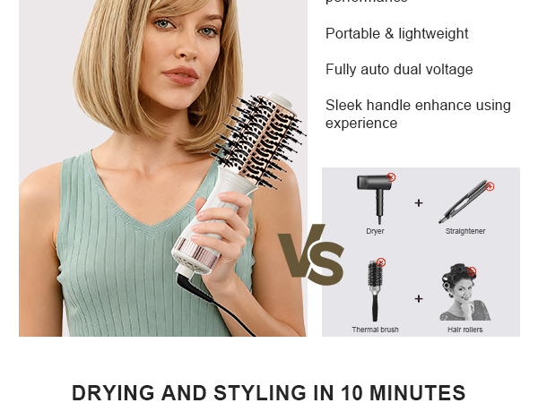 4-in-1 Blow dryer brush