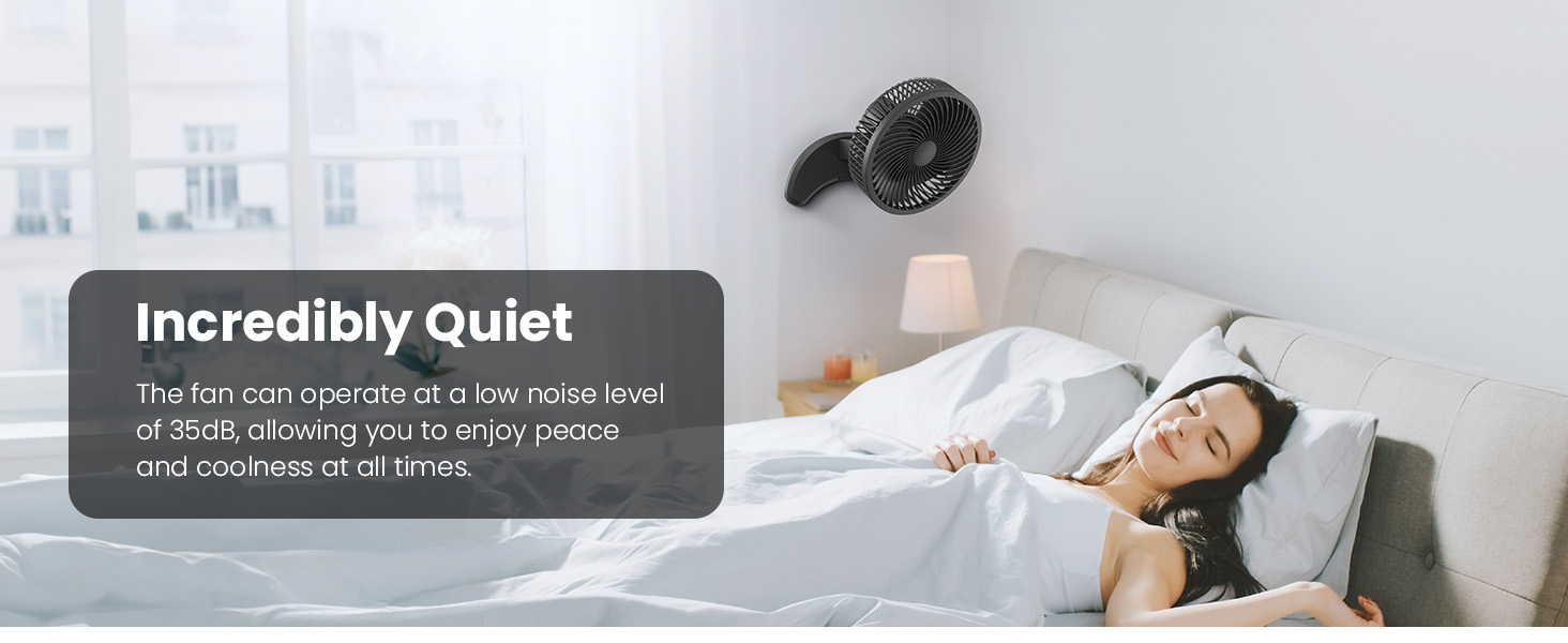 8 Inch Wall-mount Fan