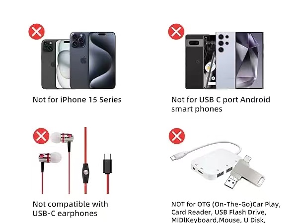 adaptador tipo c a lightning