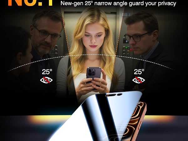 iphone 17 pro max privacy screen protector