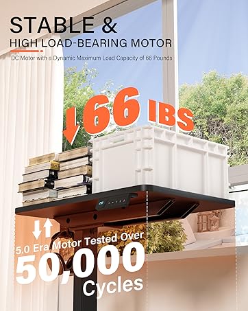 Electric Overbed Bedside Table