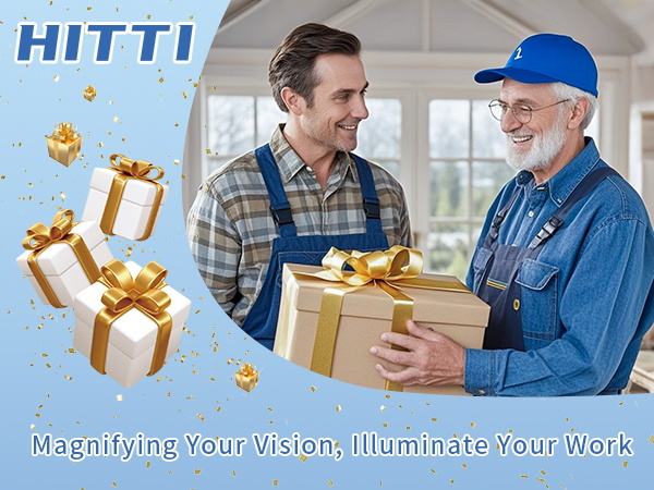 gift for family, friends, and the elderly magnifying lamp with light led magnifying lamp