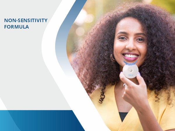 mysmile teeth whitening kit with led light