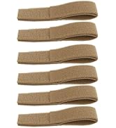 Cord Organizer Ties, Safely Wrapped Cable Management Straps Fastener for Team Activities (Tan)
