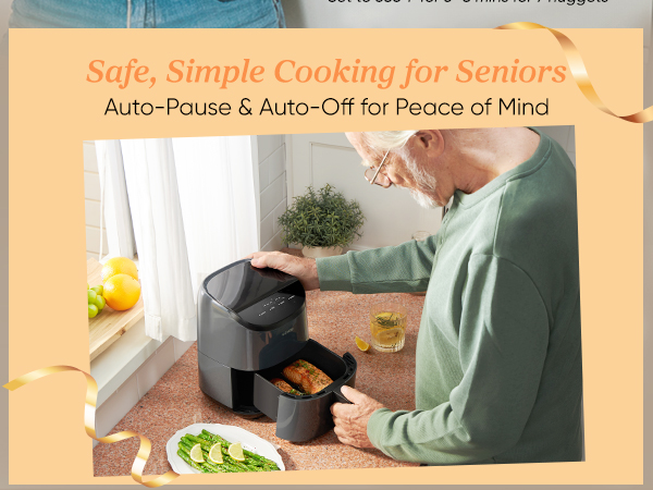Cosori Small Air Fryer 2.1qt – A practical, thoughtful gift for families.