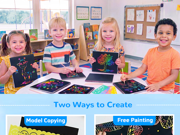 Scratch Art Paper Set