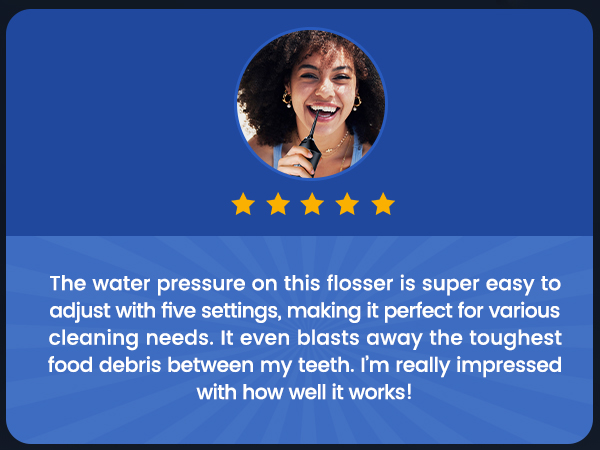 electric toothbrush with water flosser