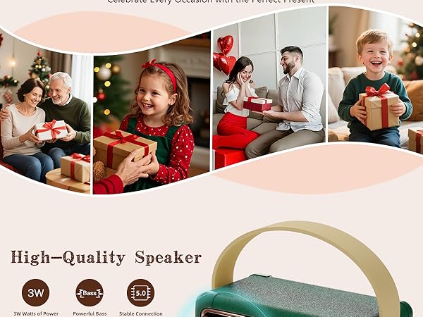 bluetooth speaker gifts for men gifts for him birthday present Christmas gift for dad father's day 