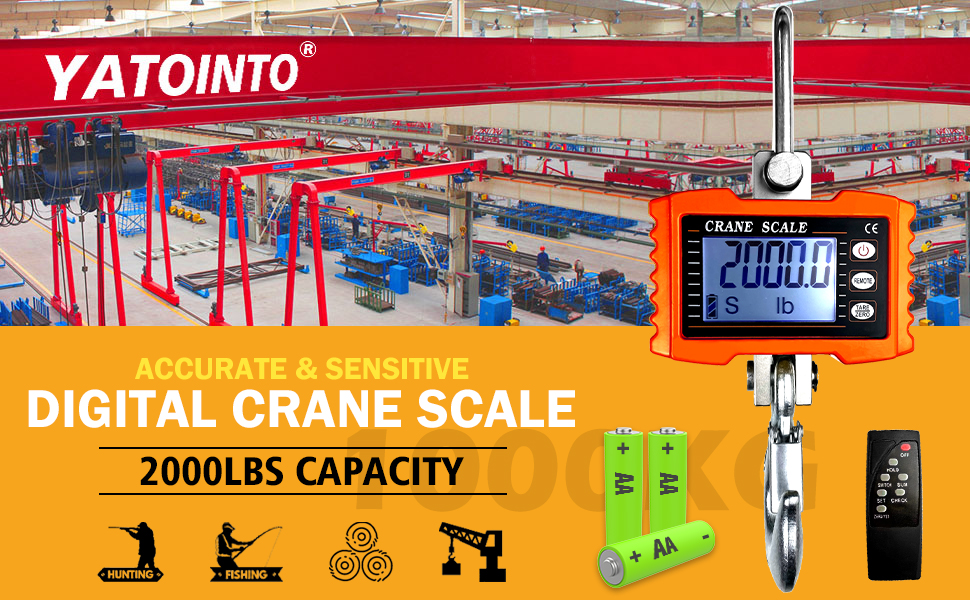 hanging scale 2000lbs