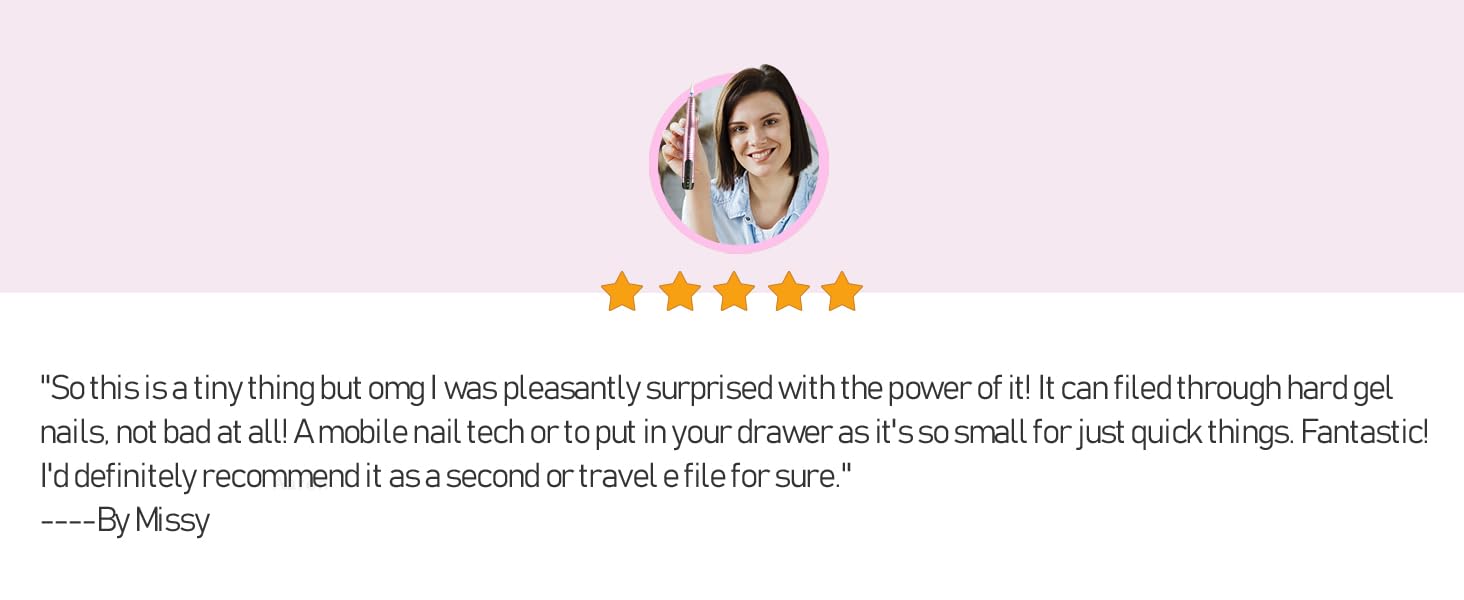 Cordless Nail Drill Electric File Lima de taladro de uñas eléctrica inalámbrica