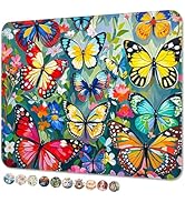 Niniubye Mouse Pad, Square Cute Mouse Pad 10 x 8 Inch, Waterproof Premium-Textured &amp; Stitched Edg...