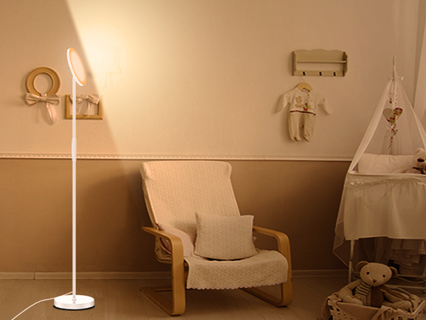 Torchiere floor lamp