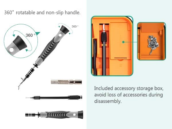 Precision Screwdriver Set, Magnetic Screwdriver Kit