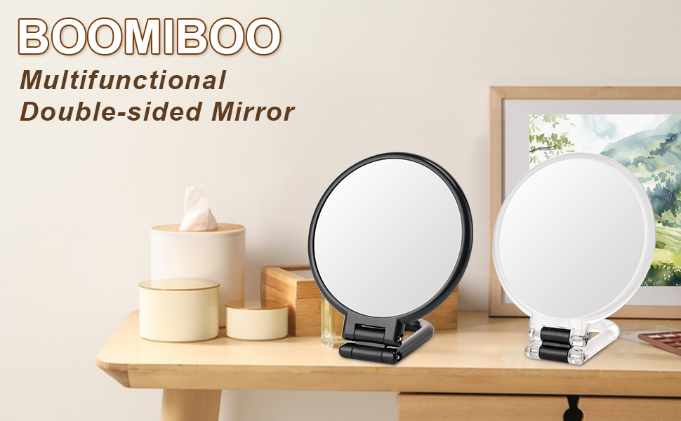 Magnifying Handheld Mirror Double Sided