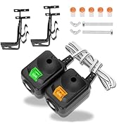 820CB Garage Door Sensor, Safety Sensor Brackets Kit, Compatible with Chamberlain/Liftmaster/Sear...