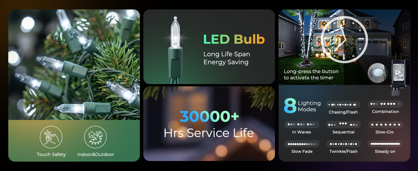 christmas lights for tree