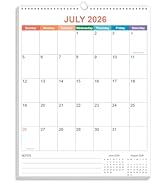 2026-2027 Calendar - Wall Calendar 2026-2027 from July 2026 - December 2027, 18 Months Calendar w...