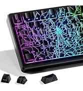 HITIME x XVX Spider Web Keycaps 60 75 100 Percent - Shine Through Keycaps w/IMD Tech, for Mechani...