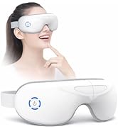 Connected Seasons Heated Eye Massager for Dry Eye &amp; Migraine Relief, Gentle Warmth &amp; Light Compre...