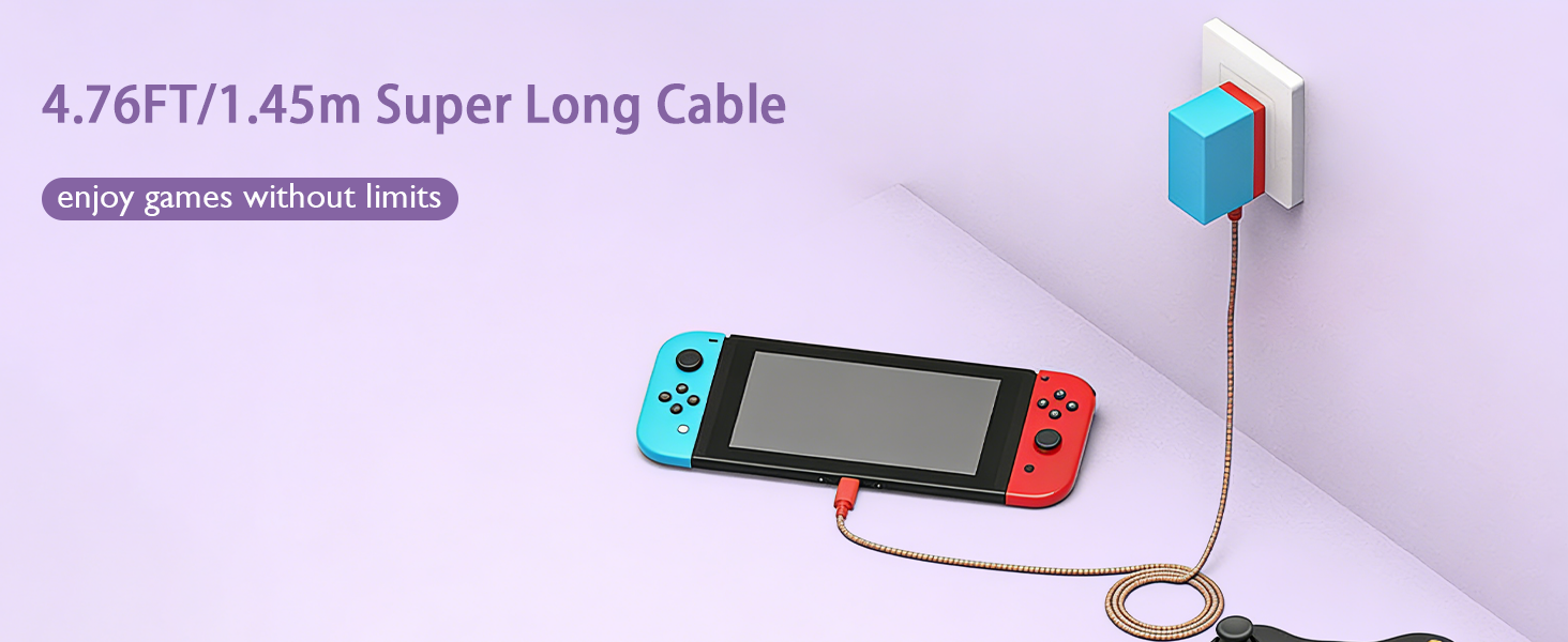 39W Compatible with Nintendo Switch Fast Charging