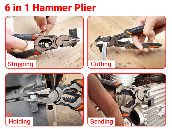 Hammer plier easy to use multifunctional for home use